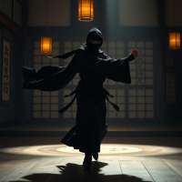 dancing ninja